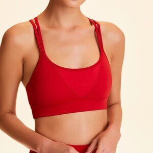 Alala Peak Bra - Red, S